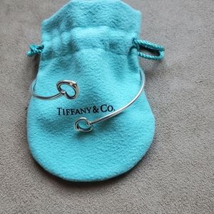TIFFANY Elsa Peretti Open Heart Bangle